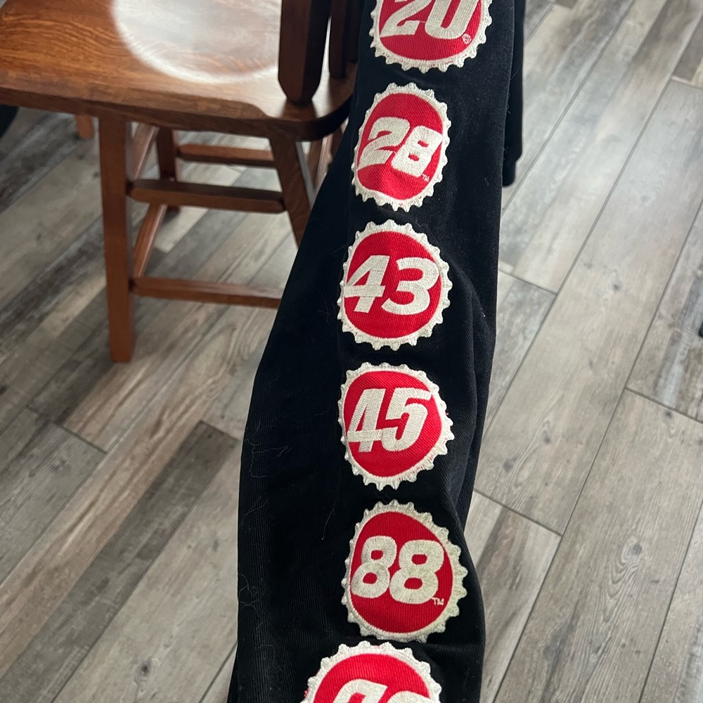 Coca-Cola NASCAR Racing Jacket with Patches - Picture 3 of 5